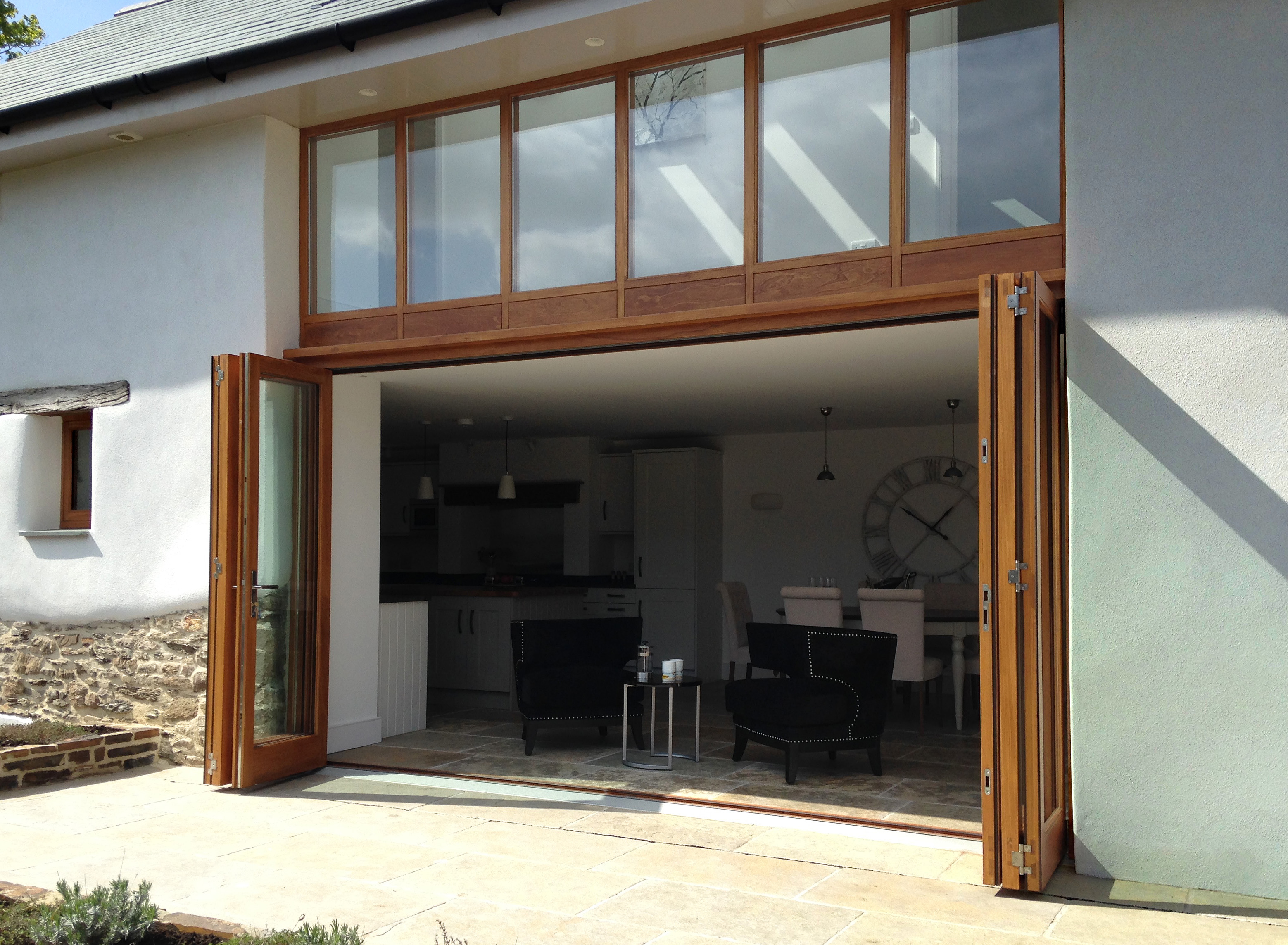 Bi Folding Wooden Doors Wd Joinery Ltd